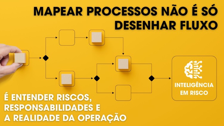 Mapear processos não é só desenhar fluxo.